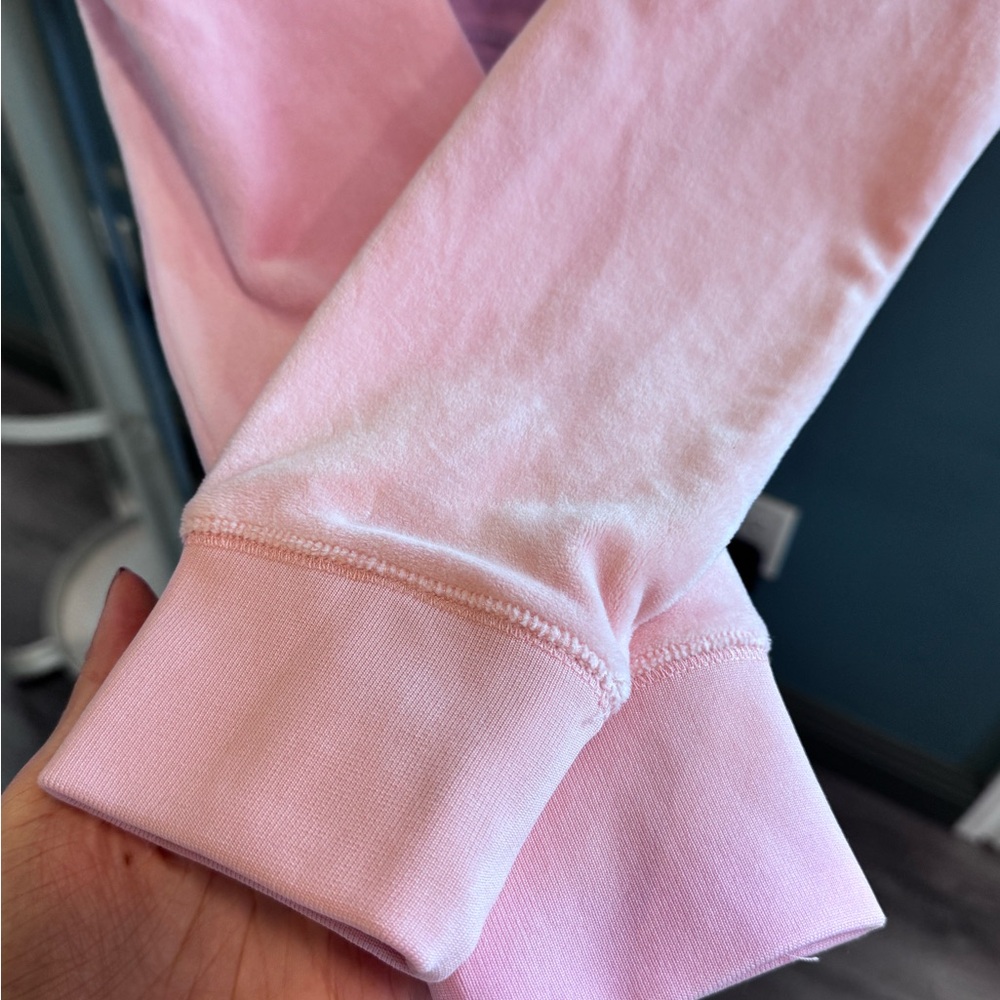 NWOT Juicy Couture Blush Pink Velour Jacket - Picture 5 of 12